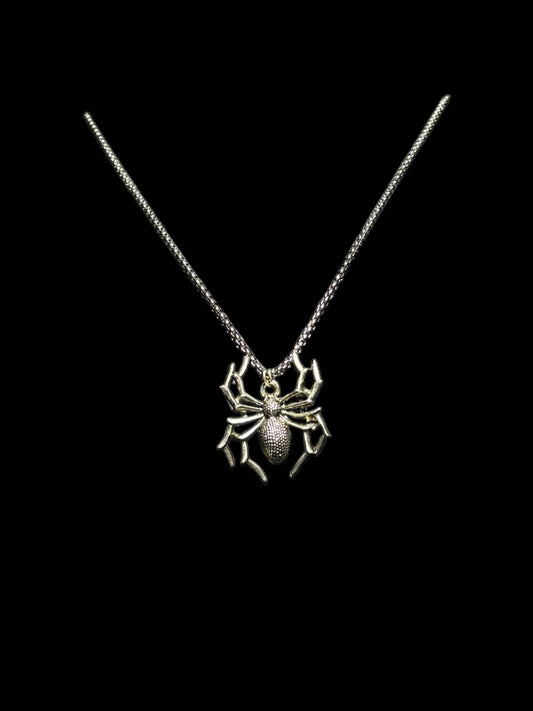 Gothic Spider Necklace